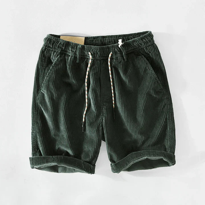 Luftiga sommarmanchestershorts – avslappnad look