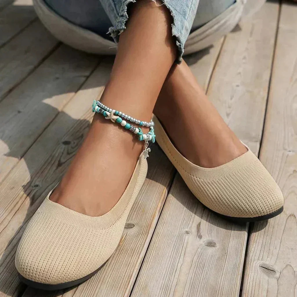 Ortopediska sandaler | platta loafers