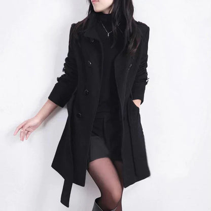 Lilyana – elegant trenchcoat för kvinnor