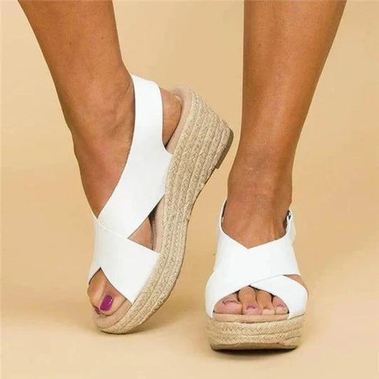 Somrig - chica eleganta espadrillesandaler