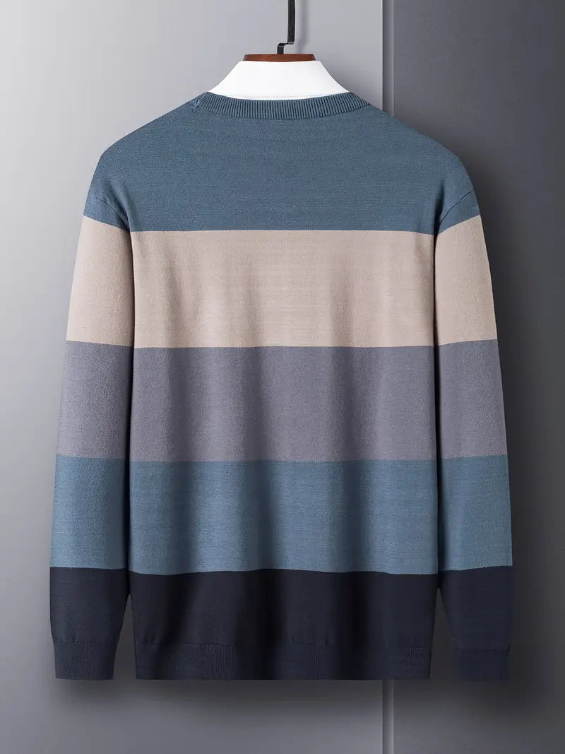 Ryan – casual color block tröja