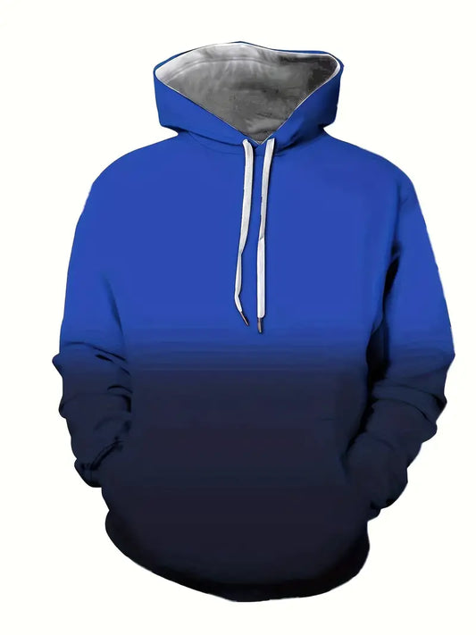 Ivan – färgblock hoodie för män