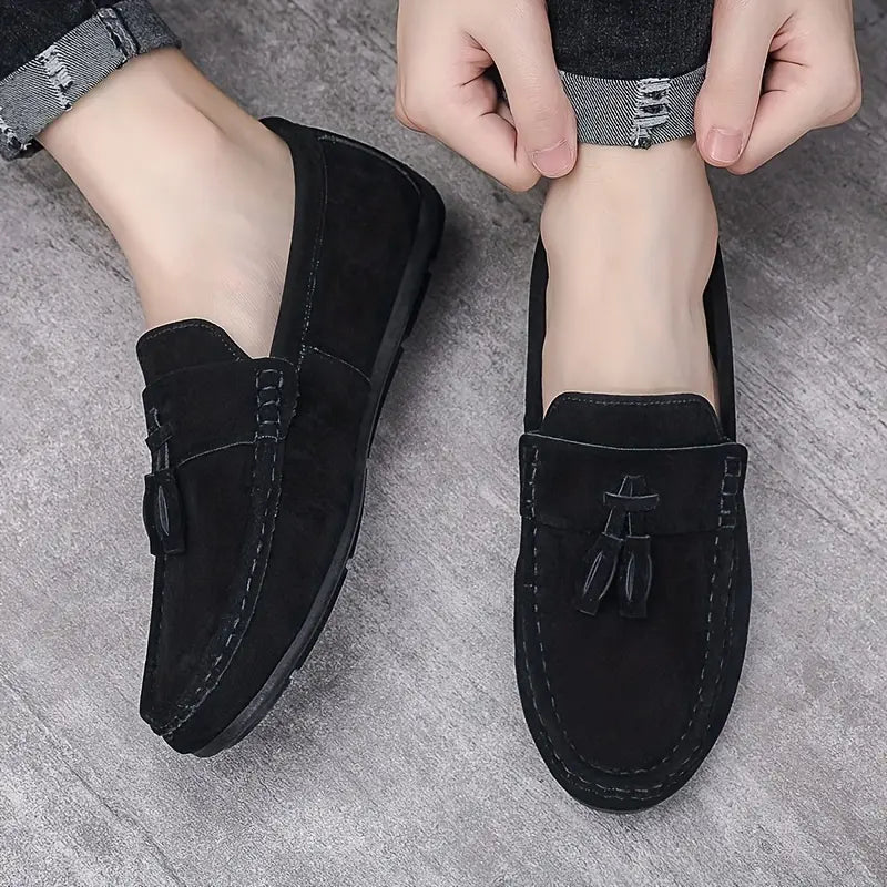 Declan – avslappnade slip-on tofflor