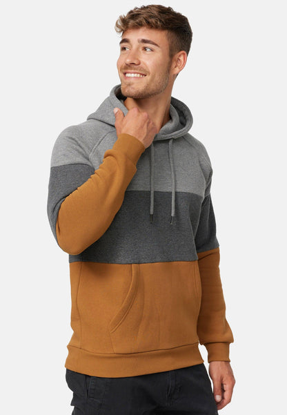 Indicode Herren Donta Sweatshirt mit Kapuze 3-farbig - INDICODE