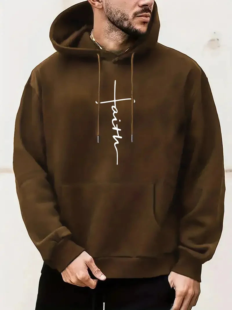 Kevin faith hoodie för män