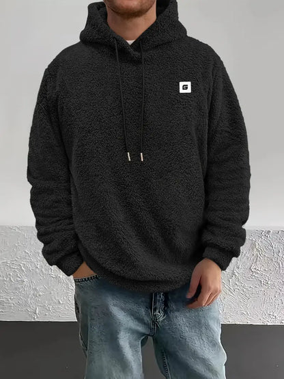 Matthew – mysig, fluffig hoodie för män