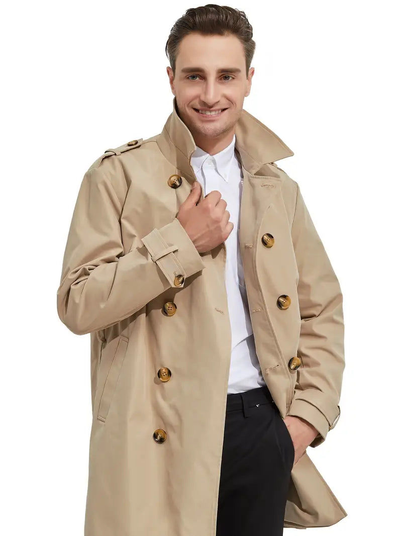 Robert – dubbelknäppt trenchcoat