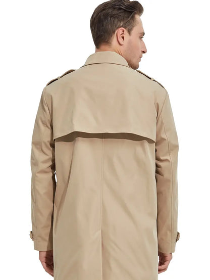 Robert – dubbelknäppt trenchcoat