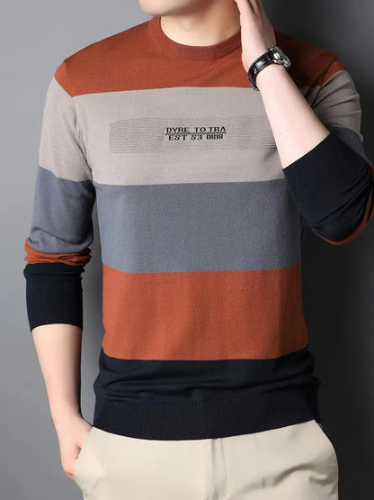 Ryan – casual color block tröja