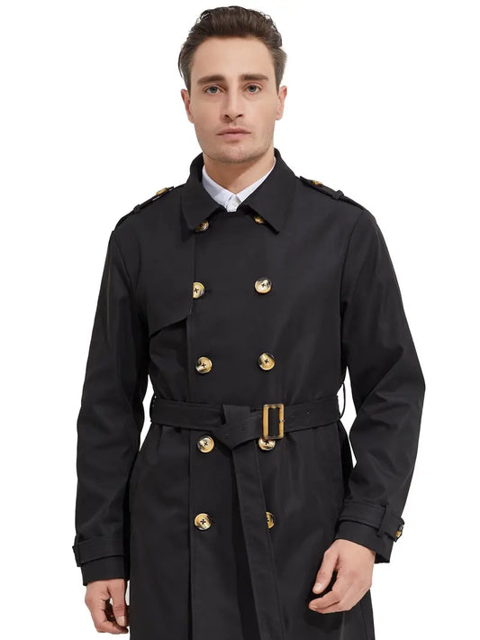 Robert – dubbelknäppt trenchcoat