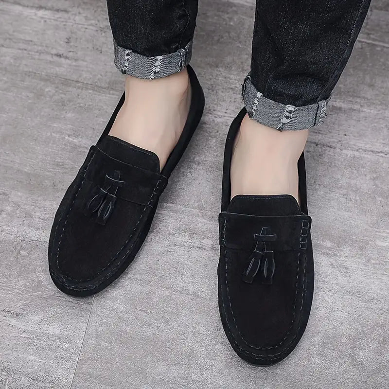 Declan – avslappnade slip-on tofflor