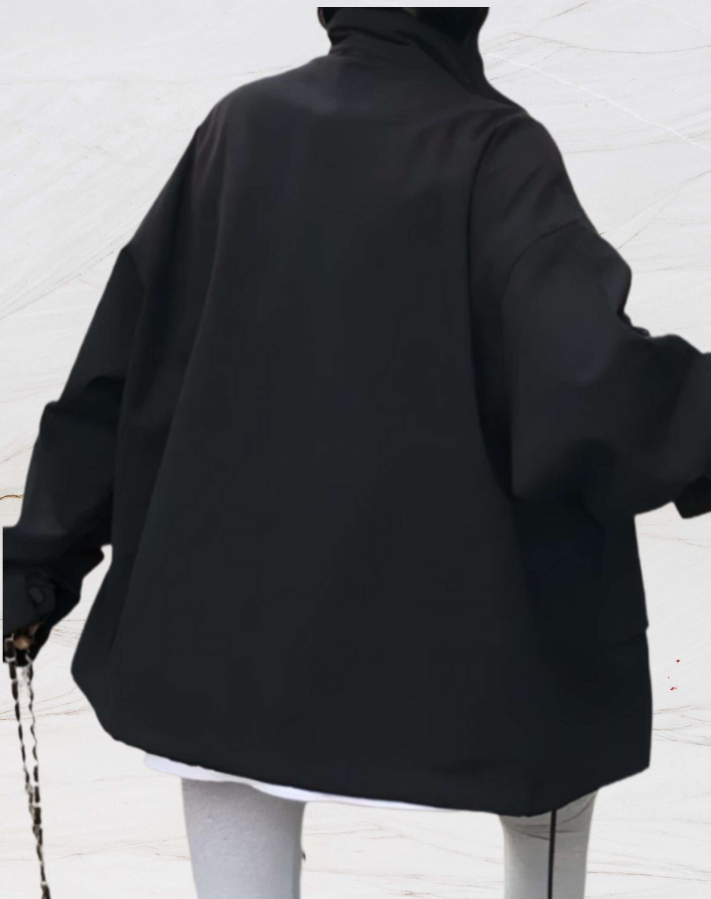 Sophia – oversized kappa med lösa fickor