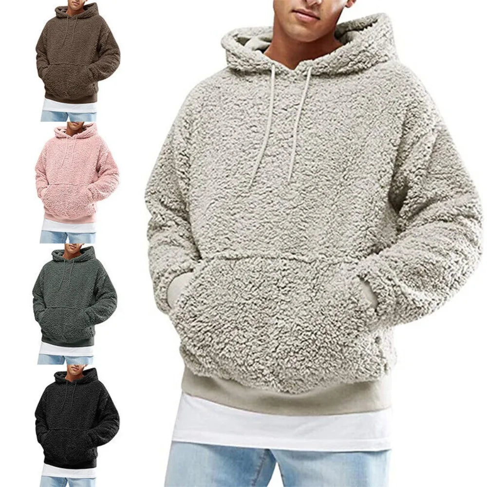 Rick – varmare teddy-vinter-hoodie