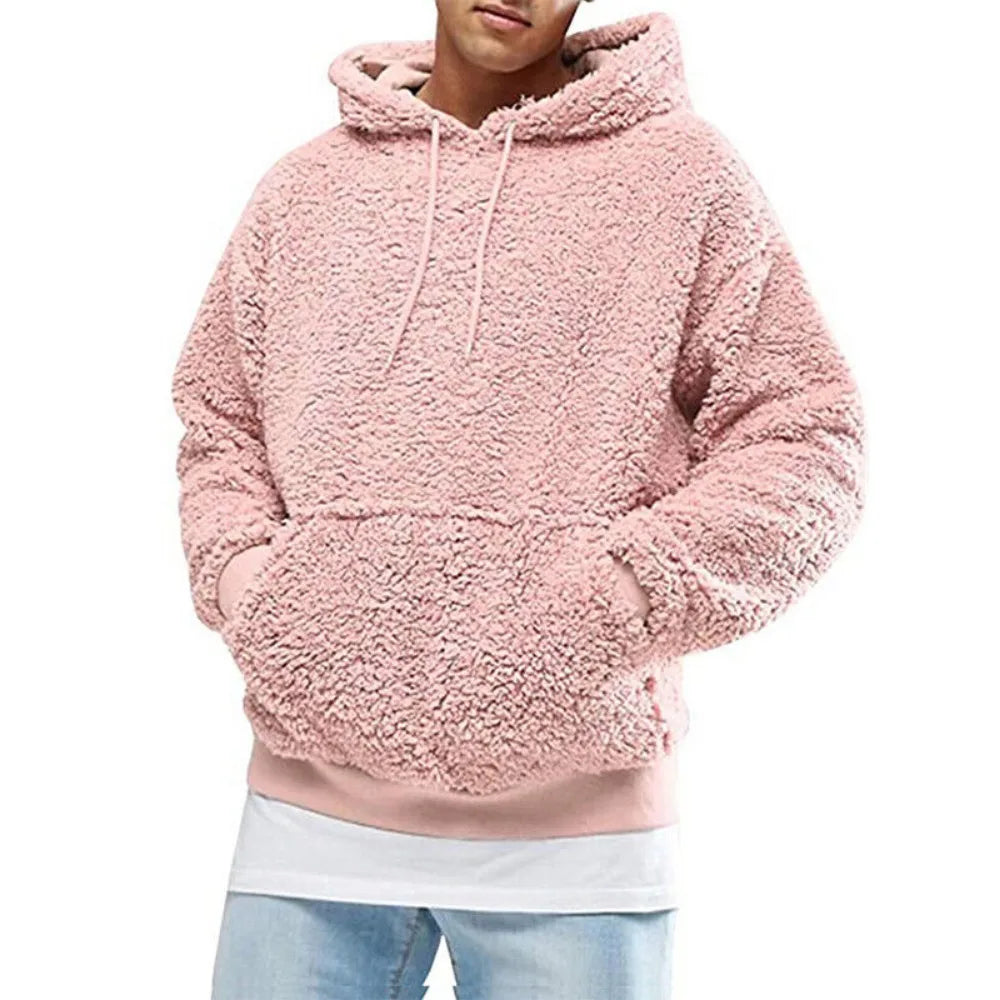 Rick – varmare teddy-vinter-hoodie