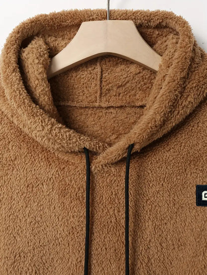 Matthew – mysig, fluffig hoodie för män