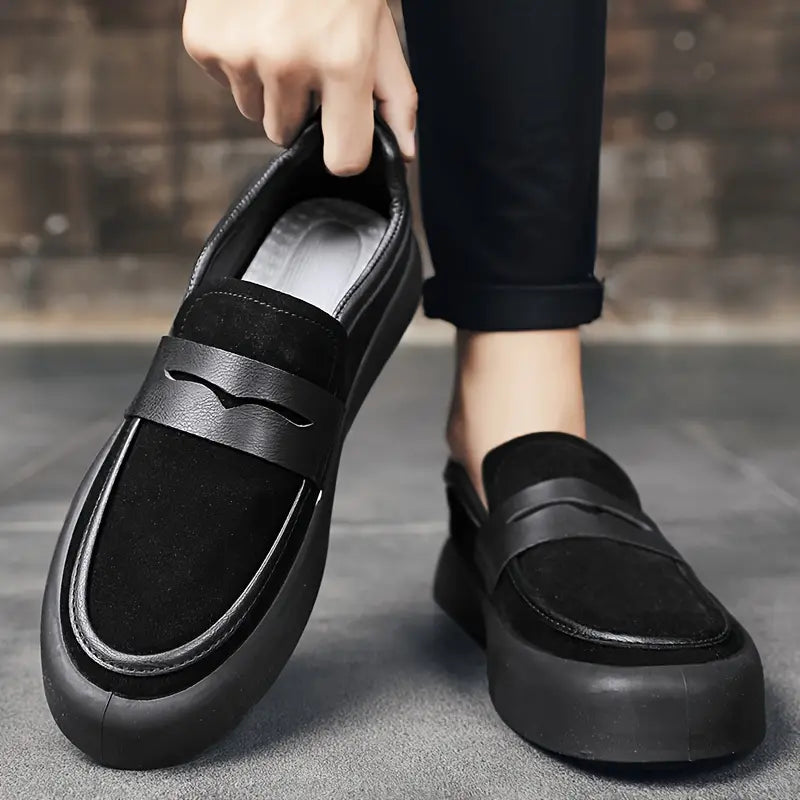 Mark – avslappnade slip-on tofflor för män