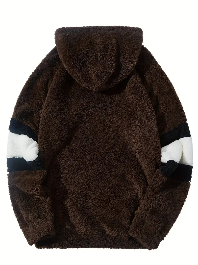 Ryan – avslappnad teddy-hoodie