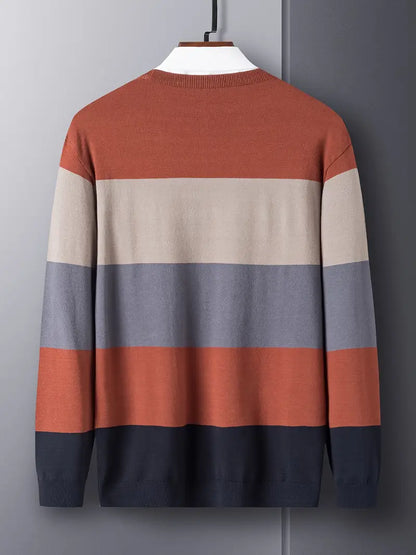 Ryan – casual color block tröja