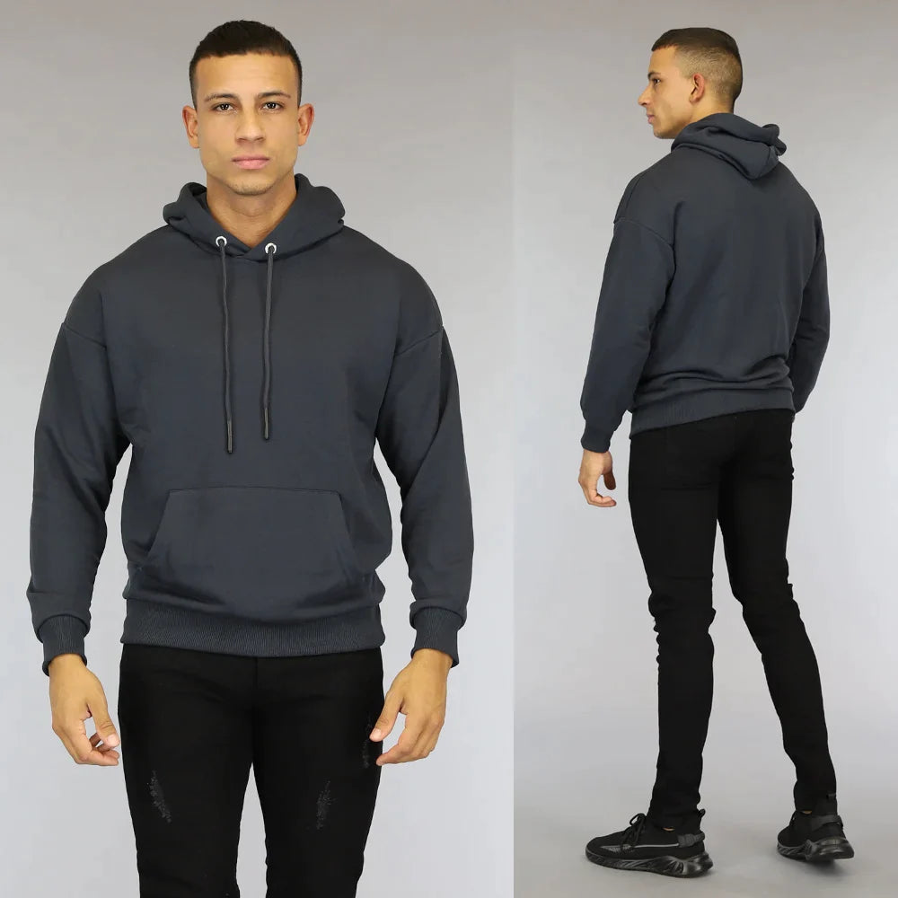 Jonah – enkel blank hoodie