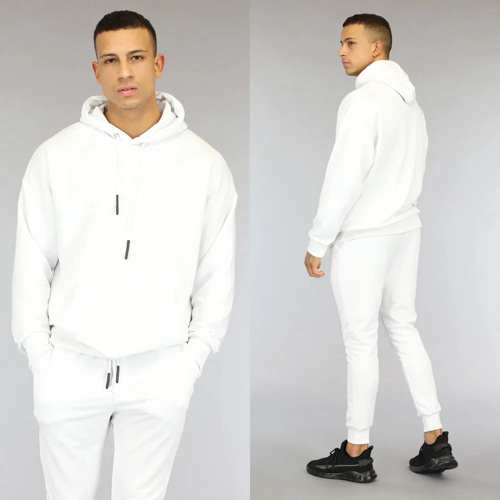 Jonah – enkel blank hoodie