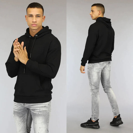 Jonah – enkel blank hoodie